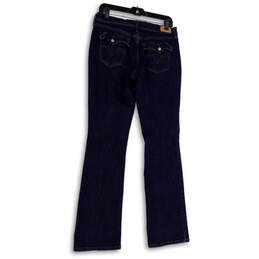 Womens Blue 515 Denim Dark Wash Pockets Stretch Bootcut Jeans Size 8L alternative image