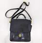 COACH Vintage Station Bag #5130 Black Glovetanned Leather Crossbody Messenger with COA image number 3