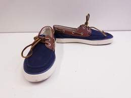Polo Ralph Lauren Canvas Boat Shoes Navy 9