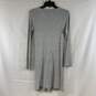 Women's Grey Marled Free People Twist Front V-Neck Mini Dress, Sz. S image number 2