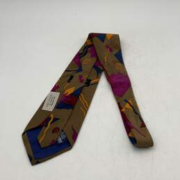 The Beatles Mens Multicolor Silk Adjustable Four In Hand Pointed Necktie 56" alternative image