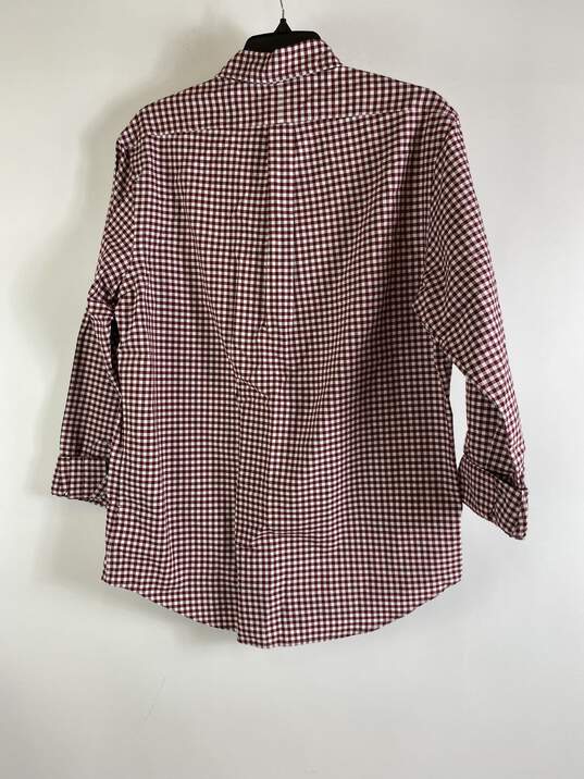 Polo Ralph Lauren Men Red Gingham Long Sleeve M NWT image number 2