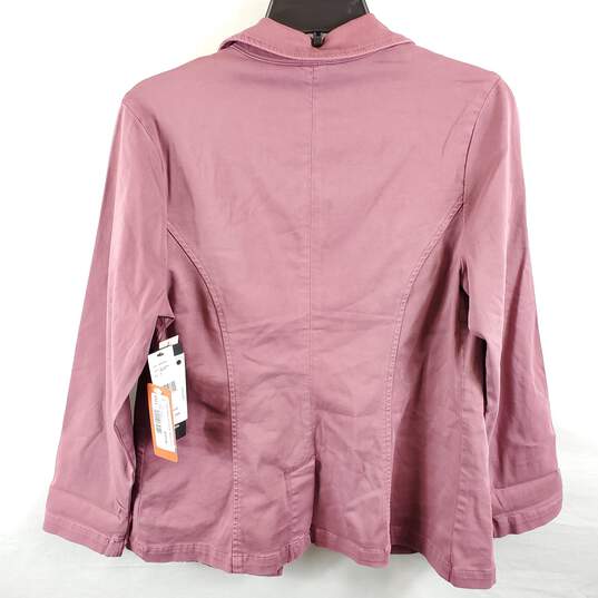 Liver Pool Women Pink Open Front Blazer S NWT image number 2