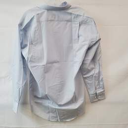 Crocodile Light Gray Dress Shirt Size 15.5x32 alternative image