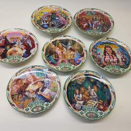 Bradford Exchange Wizard of Oz Musical Collector Plates Set of 7