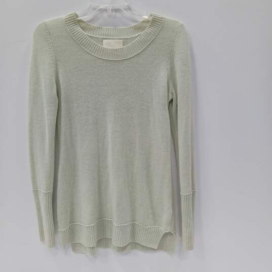 Women's Pale Green Cashmere Sweater Size Small image number 1