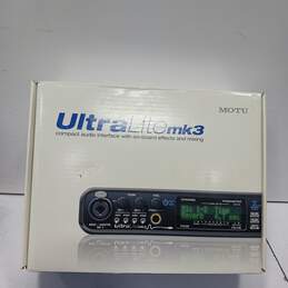MOTU Interface Hybrid Audio UltraLite-MK3 In Box alternative image