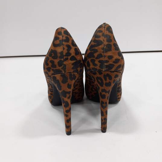 Jessica Simpson Cheetah Print Platform Heels Women's Size 8M image number 4