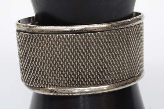 Taxco Sterling Silver Cuff Bracelet - 41.40g image number 3