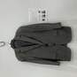 Ermenegildo Zegna Mens Black Notch Lapel Two Button Blazer Size 56R With COA image number 1
