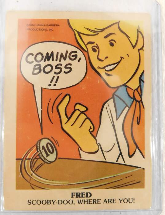 1974 Wonder Bread Hanna-Barbera Magic Tricks Scooby Doo Where Are You - Fred image number 1