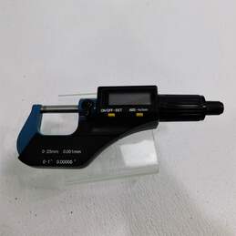 Pittsburgh Digital Micrometer Great Condition 0-25MM alternative image