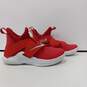 LeBron Soldier 12 TB Men's Red Basketball Shoes Size 6.5 image number 4