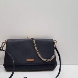 Kate Spade Leather Crossbody Bag Black