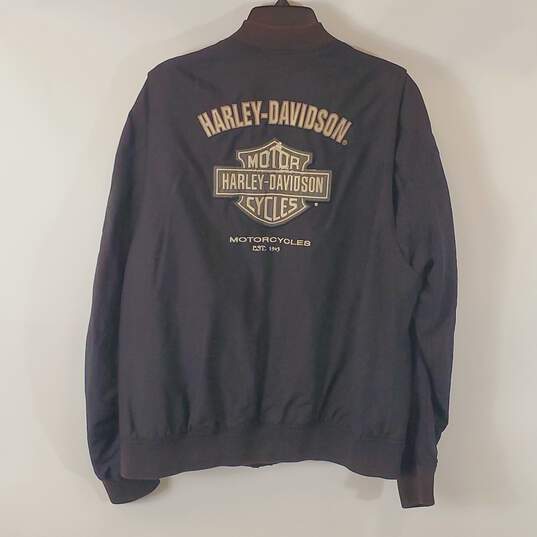 Harley Davidson Men Bomber Jacket M image number 2