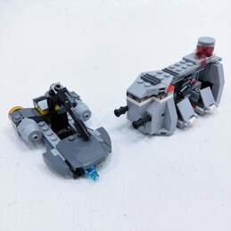LEGO Star Wars Imperial Troop Transport 75078 & Resistance Trooper 75131 Built