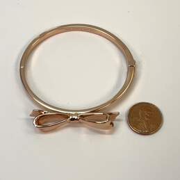 Designer Kate Spade New York Rose Gold-Tone Clamper Bangle Bracelet 21.3g alternative image
