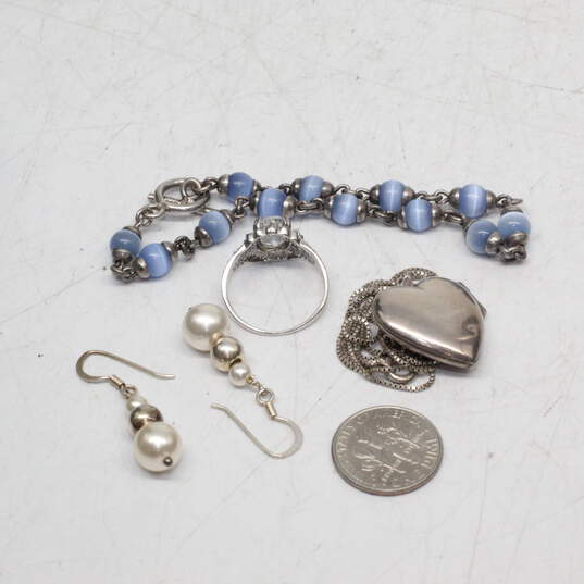 Sterling Silver Jewelry Set - 18.8g image number 8