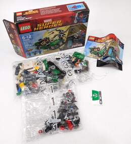 Marvel Super Heroes Set 76004 Spider-Man: Spider-Cycle Chase IOB w/ sealed polybags & new stickers