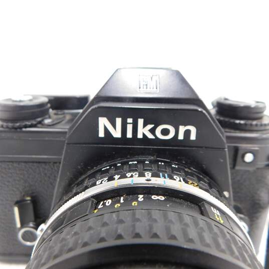 Nikon EM 35mm SLR Film Camera w/ 28mm Lens image number 6