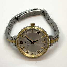 Designer Lucky Brand Two-Tone Chain Strap Round Dial Analog Wristwatch alternative image