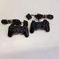 Sony PS2 controllers - Lot of 10, black >>FOR PARTS OR REPAIR<< image number 5