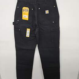 LOOSE FIT FIRM DUCK DOUBLE-FRONT UTILITY WORK PANT alternative image