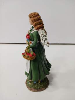 Multicolor Figurine Of Women With Wings Standing On Grass Hold Flowers #2907/5400 alternative image