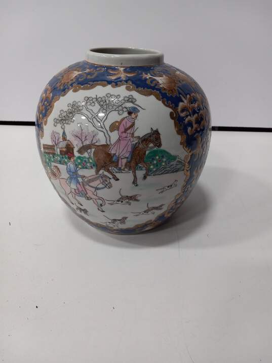 WBI Oriental Hand Painted Vase image number 1