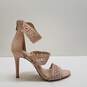 Jessica Simpson Jillesa Nude Cutout Back Zip Sandal Pump Heels Shoes Size 7 M image number 1
