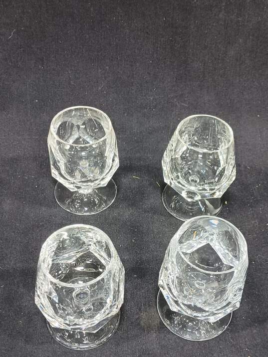 Set of 8 Crystal Brandy Glasses image number 4