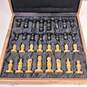 World Market Portable Wood & Stone Chess Board Set & Chess Pieces image number 6