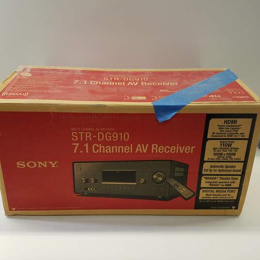 Sony STR-DG910 Home Theater Receiver 7.1 Channel Surround Sound image number 8