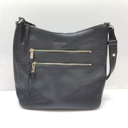 Cole Haan Black Leather Shoulder Bag