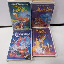 Disney The Classics VHS Animated Movies Assorted 4pc Lot alternative image