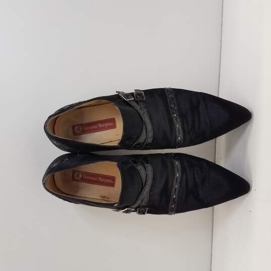 Giovanni Marquez Black Dress Shoes Size 12 image number 6