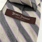 NWT Mens Multicolor Striped Adjustable Four-In-Hand Pointed Neck Tie image number 3