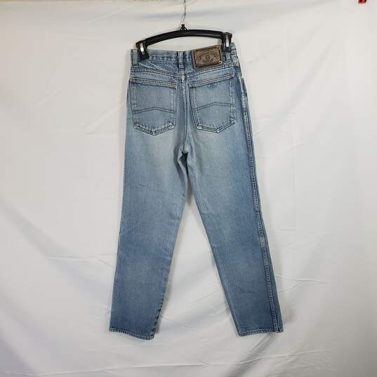 Armani Jeans Womens Blue Straight Jeans Sz 28 image number 3