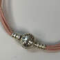 Designer Pandora S925 ALE Sterling Silver Multi Strand Heart Charm Bracelet image number 4