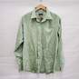 Patagonia MN's Long Sleeve Stripe Pale Green Pearl Button Shirt Size L image number 1