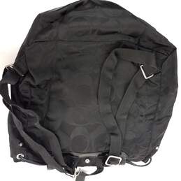 Coach Nylon Backpack Black alternative image