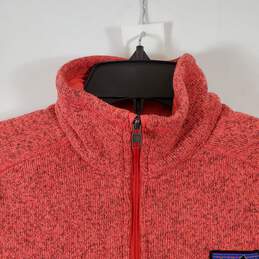 Patagonia Women's Red Henley Sweater SZ M alternative image