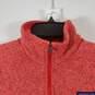 Patagonia Women's Red Henley Sweater SZ M image number 2