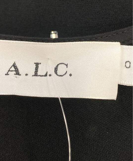 A.L.C Black Casual Dress - Size 0 image number 3