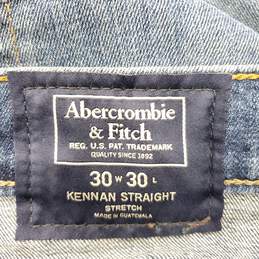 Abercrombie & Fitch Men Blue Denim Jeans Sz 30  NWT