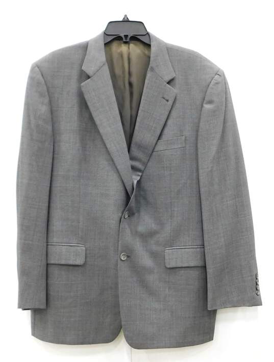 Burberry Men's Size 44R Gray Blue Blazer W/COA image number 2
