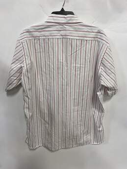 Christian Dior Men Striped Button Down Shirt XL alternative image
