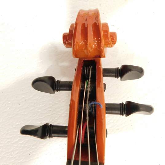 VNTG Czechoslovakian Josef Lidl Brand 3/10 Model 12 Inch Viola w/ Case and Bow image number 5