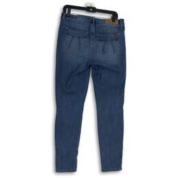 Womens Blue Medium Wash Stretch Pockets Denim Skinny Leg Jeans Size 10 alternative image