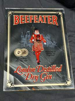 Beef Eater London Distilled Dry Gin Mirror Sign alternative image